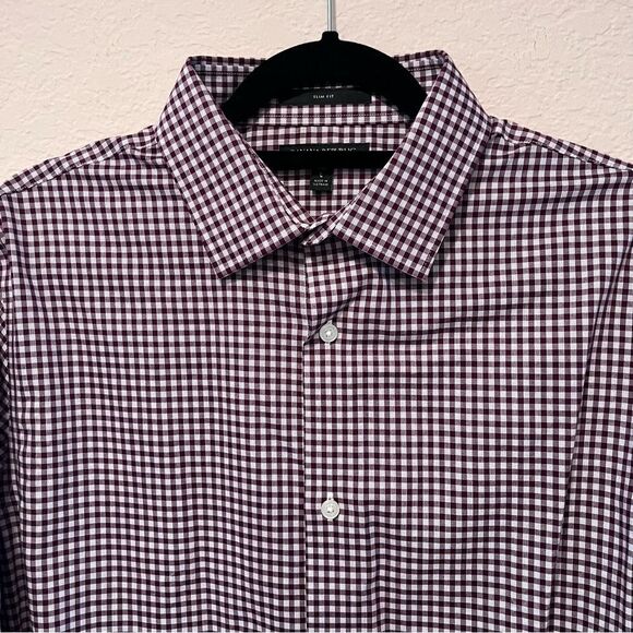 NWOT. Banana Republic Button Down Dress Shirt. Slim Fit. Tall Large. - Picture 3 of 7